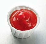 Ketchup in a tub